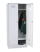 Шкаф для одежды 2-x створчатый с полкой под обувь 800х500х1860 