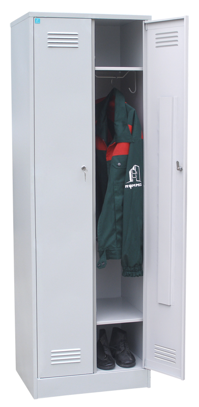 Шкаф для одежды 2-x створчатый с полкой под обувь 600х500х1860 слайд 2