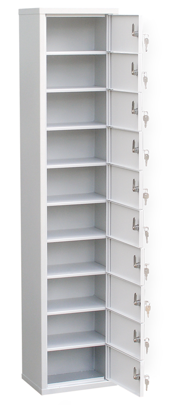 Шкаф-модуль для индивидуального хранения на 10 ячеек (ИШК-10) слайд 2